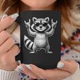 Retro Raccoon Rock Music Children Raccoon Tassen Lustige Geschenke