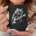 Rock Cat With Guitar Cat Motif Man Woman Tassen Lustige Geschenke