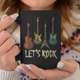 Lets Rock N Roll Guitar Retro Women's Tassen Lustige Geschenke