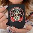 Rockabilly Hombre Calaveras Rock And Roll Psychobilly Taza de café Regalos divertidos