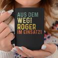 Roger Lustiger Spruch Nameorname Tassen Lustige Geschenke