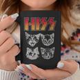 Hiss Cat Cats Kitten Rock Music Cat Lovers Hiss Tassen Lustige Geschenke