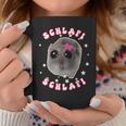 Sad Hamster Schlafi Pyjamas Cute Hamstie Meme Tassen Lustige Geschenke