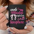 Saxophone Women's Cool Girls Playing Saxophone Tassen Lustige Geschenke