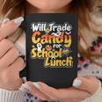 Scary Lunch Lady School Cafeteria Halloween Lunch Lady Graphic Print Coffee Mug Unique Gifts