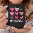 School Counselor Hearts Teacher Appreciation Valentines Day Coffee Mug Unique Gifts