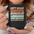 Sebastian Name Saying Gott Schuf Sebastian S Tassen Lustige Geschenke