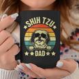 Shih Tzu Dad Father's Day Pet Dog Breed Pet Paw Coffee Mug Personalized Gifts