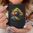 Silverback Gorilla Monkey Animal Tassen Lustige Geschenke