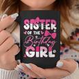 Sister Of The Birthday Girl Cat Kitty Family Matching Coffee Mug Personalized Gifts
