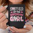 Sister Of The Birthday Girl Cow 1St One Family Decorations Coffee Mug Personalized Gifts