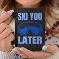 Ski You Later Ski Sayings Skiing Ski Sports Tassen Lustige Geschenke