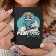 Skiing Cat Winter Sports Adventure Downhill Fun Coffee Mug Funny Gifts