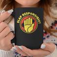 Slap Responsablemente Para El Campeón De Slapboxing Atleta De Boxeo Slap Taza de café Regalos divertidos