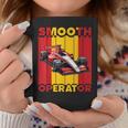Smooth Operator Formula Racing Bandera España Fast Cars Taza de café Regalos divertidos