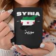 Syrian Revolution Flag Map Syria Situation Of Syria Tassen Lustige Geschenke