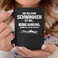 Tag Ohne Schwimmen Immöglich Swimmer Tassen Lustige Geschenke