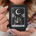 Tarot Card Vintage Crescent Moon Tortie Cat Mom Cat Lovers Coffee Mug Personalized Gifts
