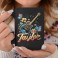 Taylor Primer Nombre I Love Taylor Girls Groovy Birthday Y2k Taza de café Regalos divertidos