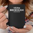 Team Beckham Proud Family Name Last Name Tassen Lustige Geschenke