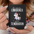 Tenor Horn Tenor Hornist Unicorn Slogan Idea Tassen Lustige Geschenke