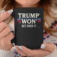 Trump Ganó Get Super It Trump 2024 Taza de café Regalos divertidos