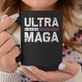 Ultra Maga Orgulloso Diseño De Partidario De Ultra-Maga Trump Orgulloso Taza de café Regalos divertidos