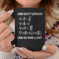 Und Gott Sprach Und Es War Licht Maxwell Equations Physics Tassen Lustige Geschenke