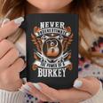 Never Underestimate The Power Of Burkey Burkey Name Coffee Mug Personalized Gifts