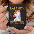 Unicorn Lass Mich Ich Muss Mich Da Jetzt Reineigern Tassen Lustige Geschenke