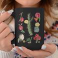 Vintage Botanicalintage Cactusintage Flower Botany Taza de café Regalos divertidos