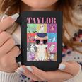 Vintage Taylor First Name Personalized Cat Birthday Party Coffee Mug Funny Gifts