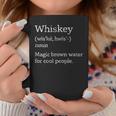 Vintage Whiskey Drinkers Definition Of Whisky Taza de café Regalos divertidos