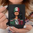 Viva Mexico Mexican Girl Independence Day Mexican Flag Women Coffee Mug Personalized Gifts