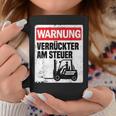 Warning Crazy Forklift S Tassen Lustige Geschenke