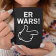 He Wars Saying Comic Hand Fun Tassen Lustige Geschenke