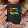 Women's Carnival Cologne Crocodile Costume Princess Rose Monday Alaaf With-Neck Tassen Lustige Geschenke
