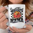 Basketball Mama Coquette Bow Game Day Sports Lover Mom Coffee Mug Funny Gifts