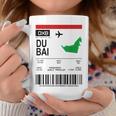 Board Ticket Dubai Dxb Airport Passenger Flight S Tassen Lustige Geschenke