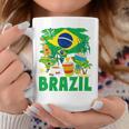 Brazil Flag Outfit Idea For Children Brazil & Brazilian Flag Yellow Tassen Lustige Geschenke