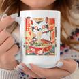 Cat Ramen Noodle Japanese Backprint Tassen Lustige Geschenke