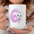 Children's Kitten Birthday Cat 6 Birthday Girls 6 Years Tassen Lustige Geschenke