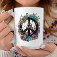 Cravate De Costume Hippie Avec Symbole De La Paix Des Années 60 Et 70 Tasse Cadeaux drôles
