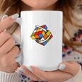 Cubo Rubik Cube Magic Cubo Retro Rubiintage Nerd Manga Larga Taza de café Regalos divertidos