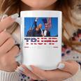Donald Trump 2024 Sobrevivió A Disparo En Mitin Electoral Taza de café Regalos divertidos