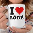 Me Encanta Lodz Taza de café Regalos divertidos