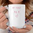 First Mother's Day As A Mommy Cute Letter Heart New Mom Coffee Mug Unique Gifts