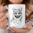 Fox Lovers Fox Motif Animals Gray Tassen Lustige Geschenke