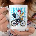 France Bicycle And Baguette Breton Stripes Rooster Tassen Lustige Geschenke