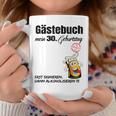 Guest Book 30Th Birthday Man Woman 30Th Birthday Decoration Tassen Lustige Geschenke